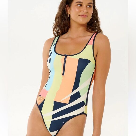 Rip Curl Sunny Point One Piece Swimsuit Size Small - Picture 1 of 10